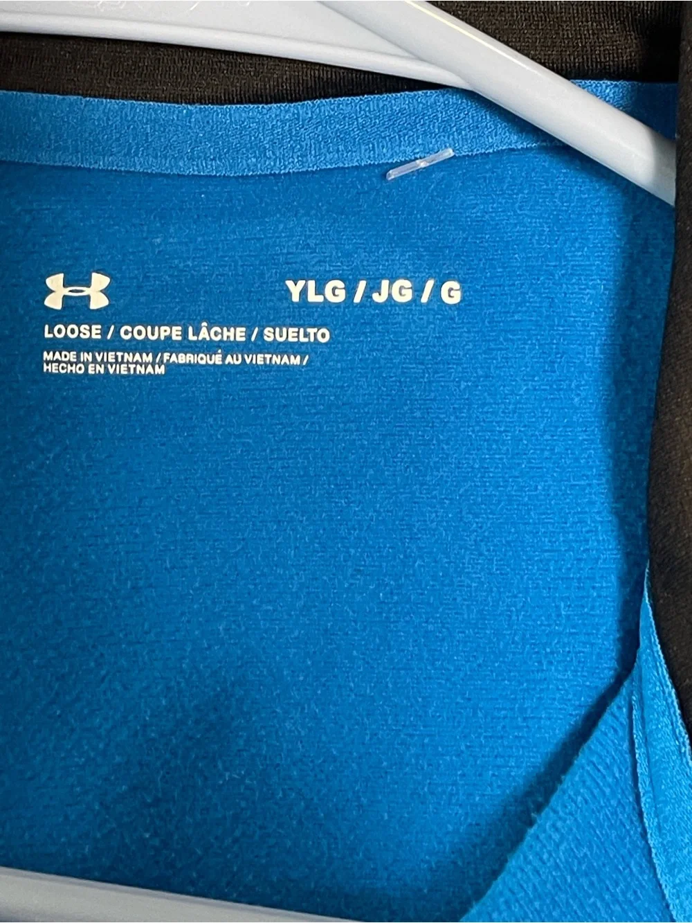 Under Armour Blue and Black Performance Full-Zip Jacket